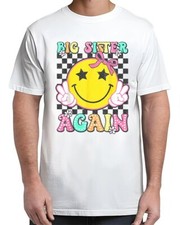 Big Sister Again Retro Big Sister Toddlers T-Shirt Unisex S-4XL