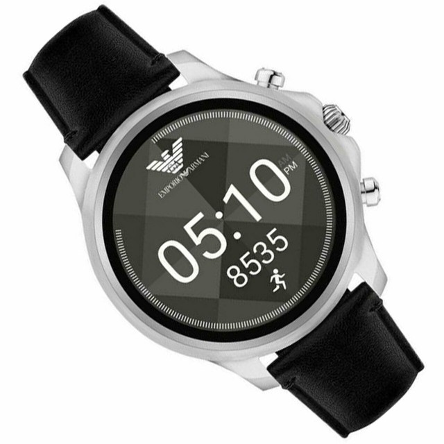 armani smartwatch touchscreen