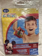 Disney Junior Mickey Mouse Clubhouse  Inflatable Arm Floats Swim Floaties Amscan