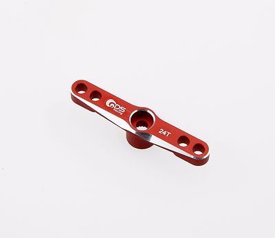 GDS Racing Universal Alloy Servo Horn Servo Arm 24T Hitec Red