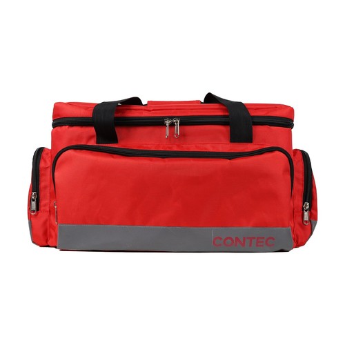 Waterproof First Aid Bag Crypto Nylon Multi-Pockets With adjustable divider Red - Picture 2 of 10