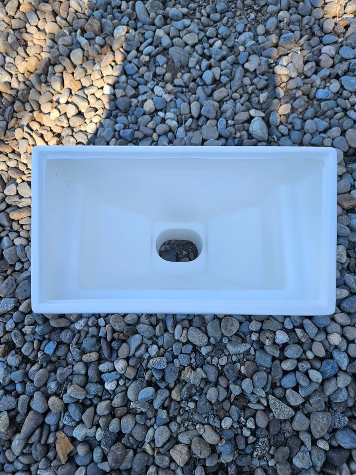 Conductor Head Scupper Box 1 Piece Molded Plastic Universal 3"x4" or 4" drain - Image 2 of 4