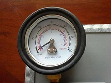 GO KART RACING CARB POP OFF GAUGE TILLOTSON WALBRO CARBURETOR PSI 0 TO 60  NEW