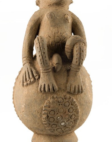 Jar Mambila - 25 CM - Vase Terracotta - Pottery African #17293 - Picture 8 of 12