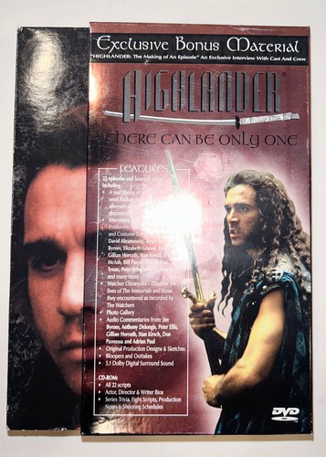 Highlander 1992 TV Show Season 4 DVD Set. There Can Be Only One! - Picture 2 of 3