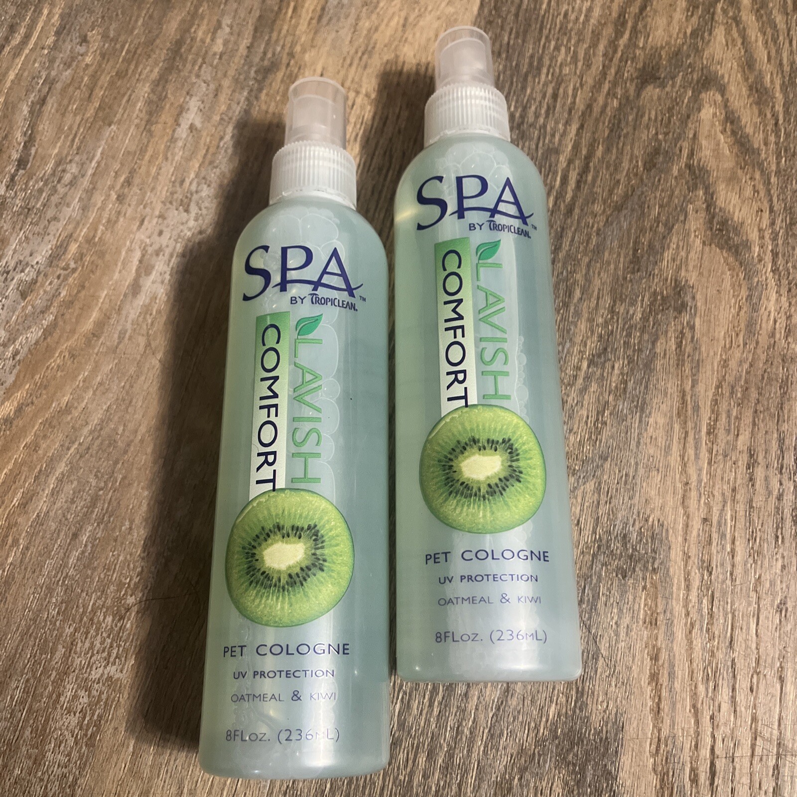 X2 Spa by Tropiclean Comfort Lavish Pet Cologne Oatmeal Kiwi