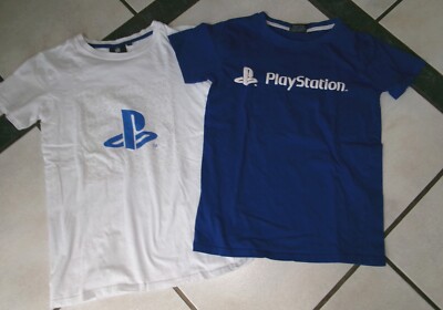 2 Original PLAYSTATION T-Shirts Gr.158-164