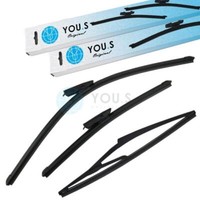 You.S Scheibenwischer Set Vorne+Hinten FüR Renault Clio Grandtour (KR0/1) - Neu