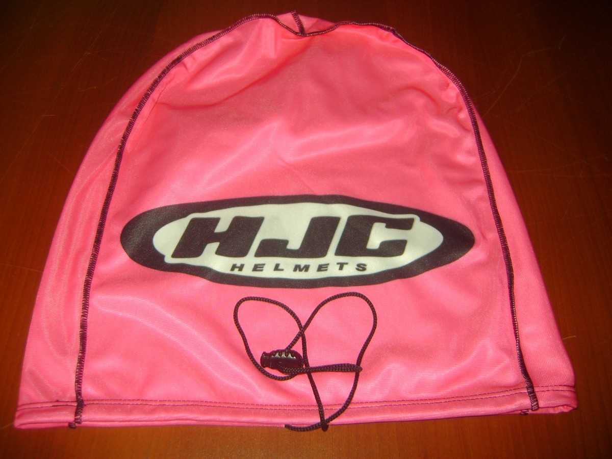 MOTORCYCLE HELMET BAG MICROFIBER HJC WOMENS HELMET BAG CARRY HELMET PINK  GIRL