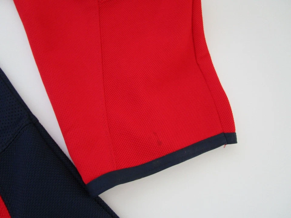 Mens 50 Mike Green Washington Capitals Reebok fight strap red jersey - Image 3 of 4