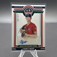 Chance Mako Auto 2022 Panini Stars & Stripes USA /499 Rookie