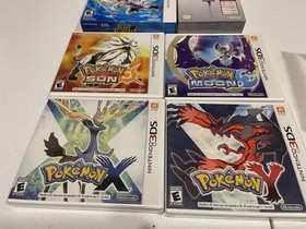 New Nintendo 3DS Pokemon 20th Anniversary Console with 5 Games - Factory Sealed