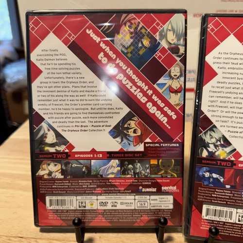 Phi-Brain Puzzle of God 6 Complete Season two Anime Collection 1 + 2 brand new - Picture 4 of 6
