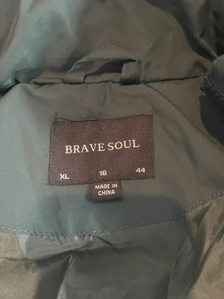 Chaqueta acolchada Brave Soul XL Forrest verde Foto 2 de 4