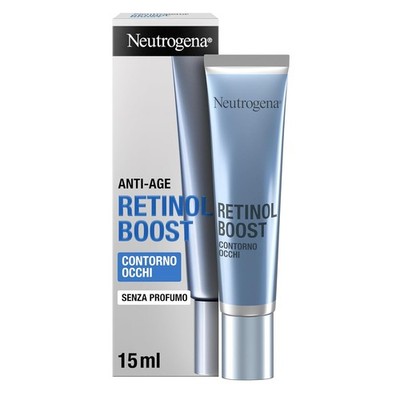 Neutrogena Retinol Boost Augencreme, Anti-Aging, reduziert feine Linien, Vitamin