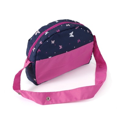 Bayer Chic 2000 Puppen Wickeltasche für Puppenwagen Butterfly navy-pink NEU
