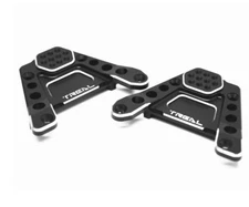 Treal X0032MTQGN Black Aluminum Rear Shock Towers for Axial SCX6