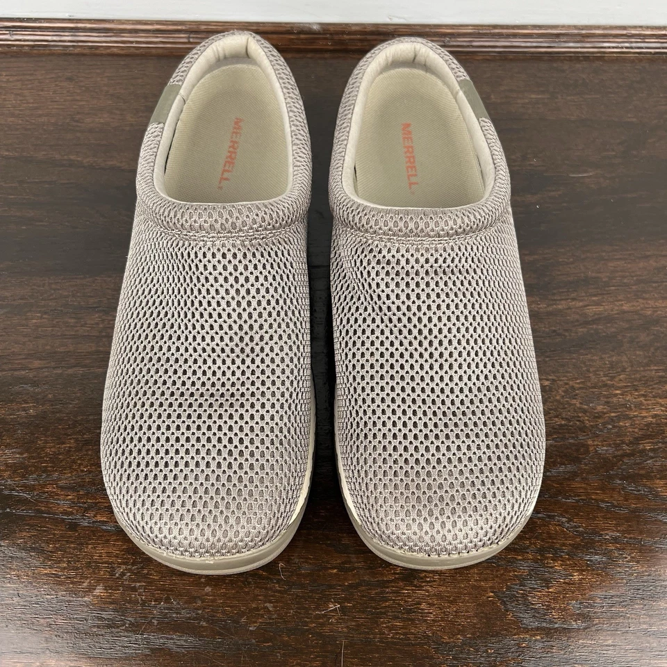 Zuecos sin cordones Merrell para mujer Encore Breeze 4 zapatos transpirables talla 11 verde Foto 2 de 4