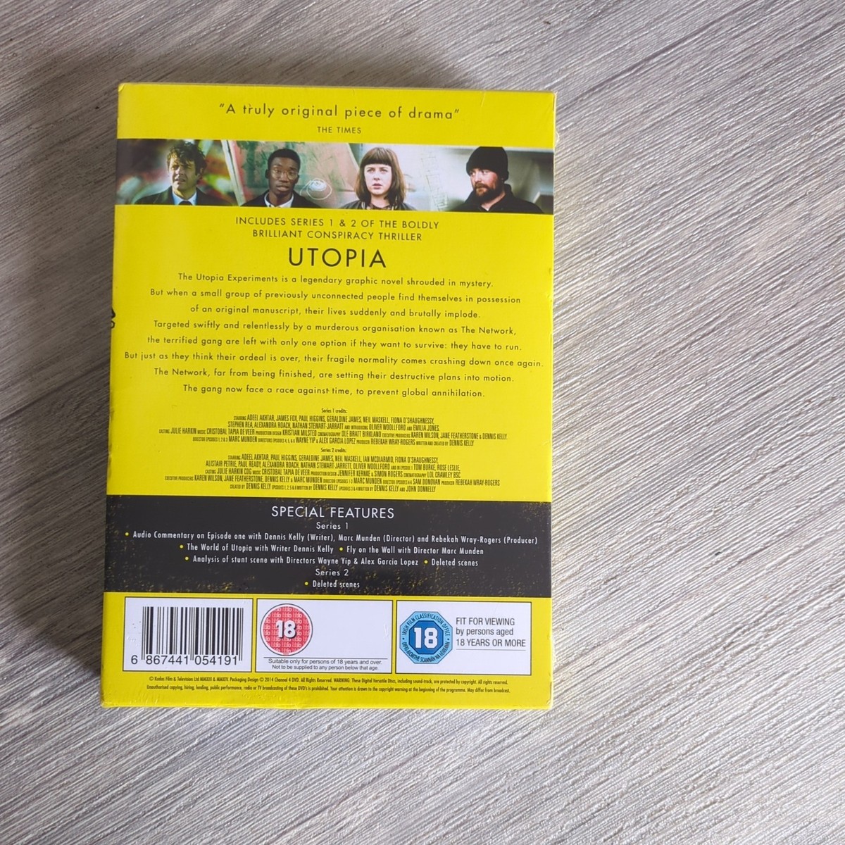 Utopia Series And Complete (Box Set) (DVD, 2014) for sale