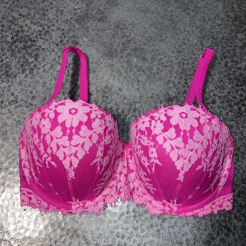 Victoria's Secret Dream Angels Multi Way/ Multi Optionen 34DD BH Pink Blumen - Bild 1 von 10