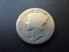 1924 Mercury Silver Dime Coin