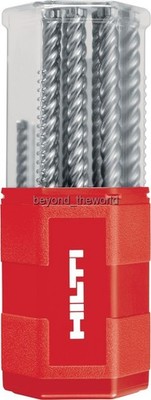 HILTI Hammer Drill Bit Set SDS-Plus TE-CX Set of 6 M1
