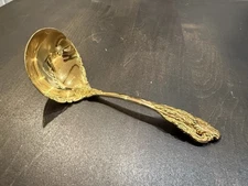 Baroque By Godinger Gold Plated Gravy Ladle