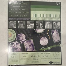 Creative Memories Green 10x12 Photo Mounting Paper 12 Sheets