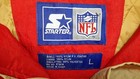 Vintage San Francisco 49ers Starter NFL Hooded Pullover Jacket , Large — photo 3