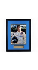 Mario Andretti Signed 8x10 Photo Beckett Racing Legend - With Frame