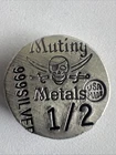 Mutiny Metals 1/2 Oz .999 Silver Hand Poured Round