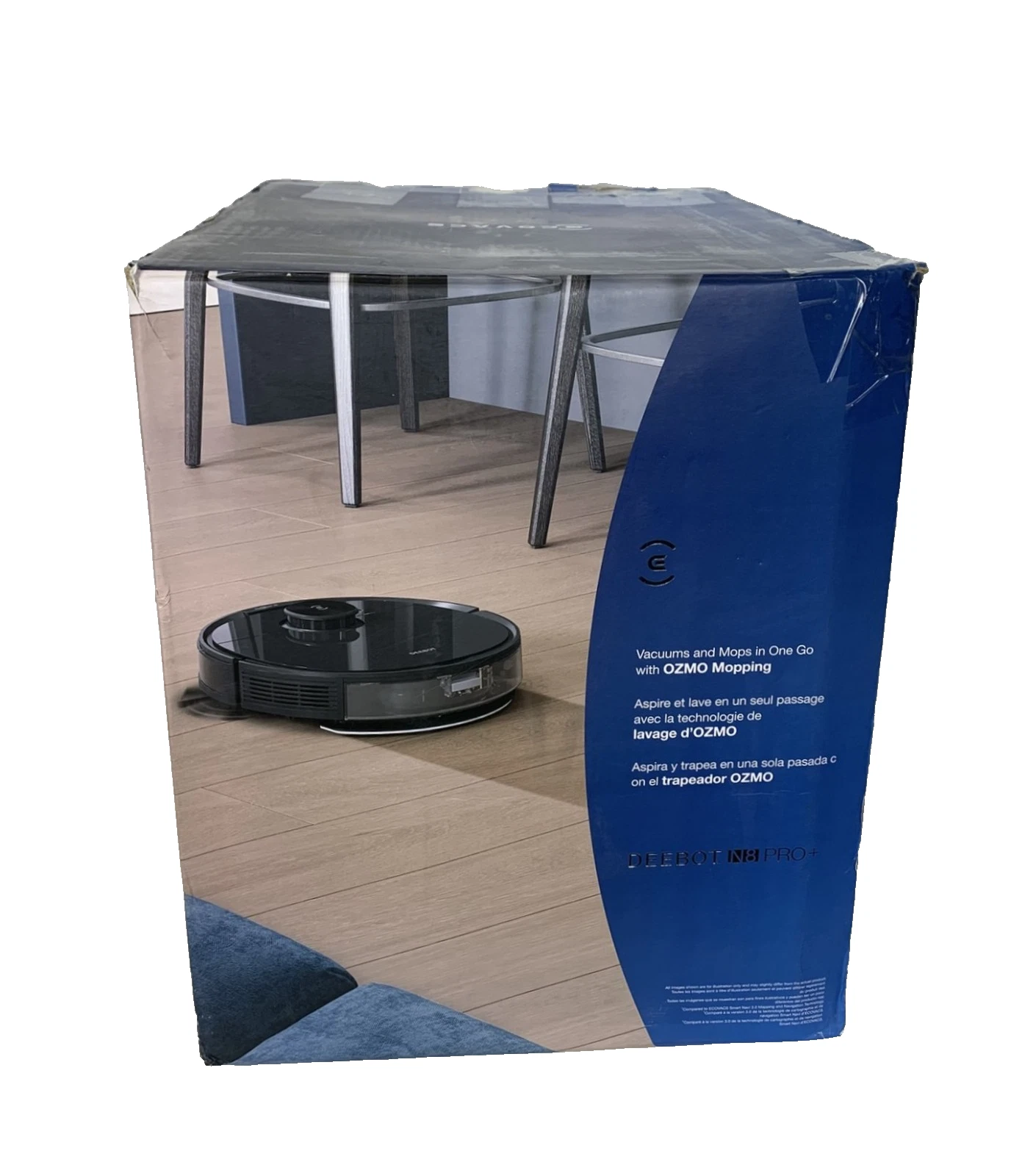 Ecovacs Deebot N8 PRO Vacuum & Moppong Robot