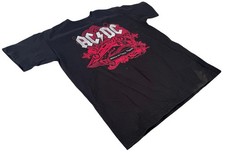 Anvil Youth AC/DC Rock N Roll Train Black Short Sleeve Shirt Size X-Large