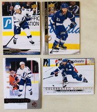 Brayden Point 4 Cards 2020-21 SP Authentic Celebrated Moments, Retro Insert, UD