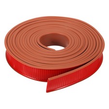 U-Shape Edge Banding, 16.4ft TPE Flexible Furniture Edge Protector 28mm, Brown
