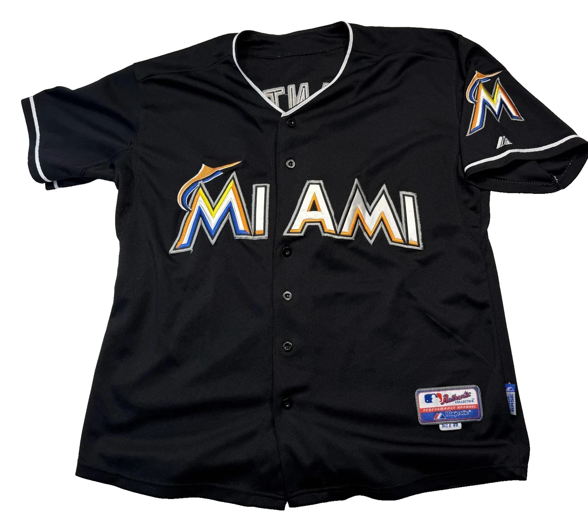 Majestic Miami Marlins MLB Jerseys for sale | eBay