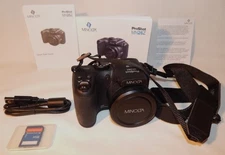 MINOLTA PRO SHOT MODEL MN26Z 20MP, 26X OPTICAL ZOOM CAMERA BUNDLE
