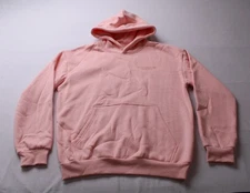 Comfrt Unisex Adult's Pre-Shrunk Soothingly Soft Pastel Hoodie BL1 Peach Medium
