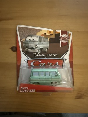 Disney Pixar Cars Dusty Rust-eze Racing Series Mattel 2013 Diecast New Van