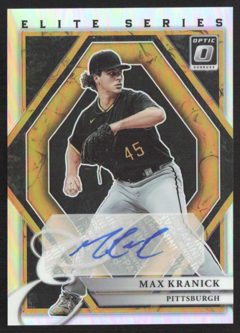 Max Kranick 2022 Donruss Optic The Elite Series Signatures Holo Prizm #ESS-MK AU
