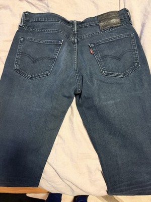 Levi's Herren Jeans W38/L34 Gerades Bein Denim Blau Five-Pocket Logo