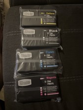 4PK Ink for Epson 786XL T786XL T786XL120 WF-4630 WF-4640 WF-5110 Black
