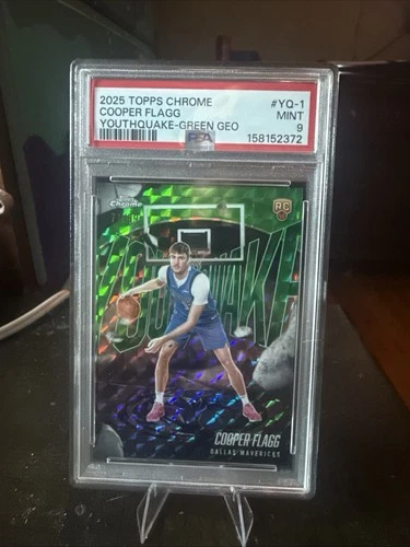 2025 Topps Chrome Cooper Flagg Base (PSA 9)