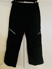 Swiss Tech Kids Unisex Youth Snow Pants Black Size Medium 8