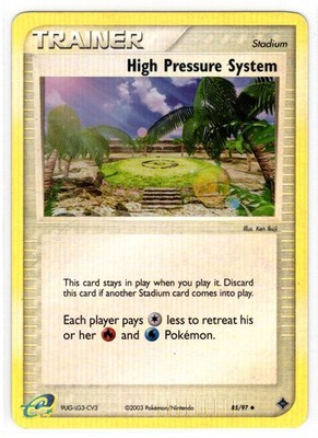 2003 Dragon Reverse Holo High Pressure System #85/97