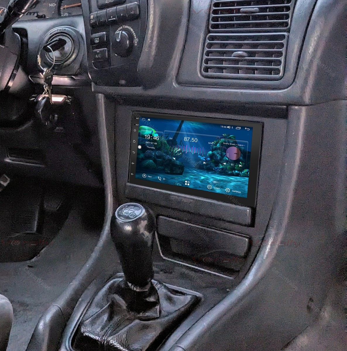 For 1990–1993 TOYOTA Celica Wireless CarPlay Android 15 Car Radio