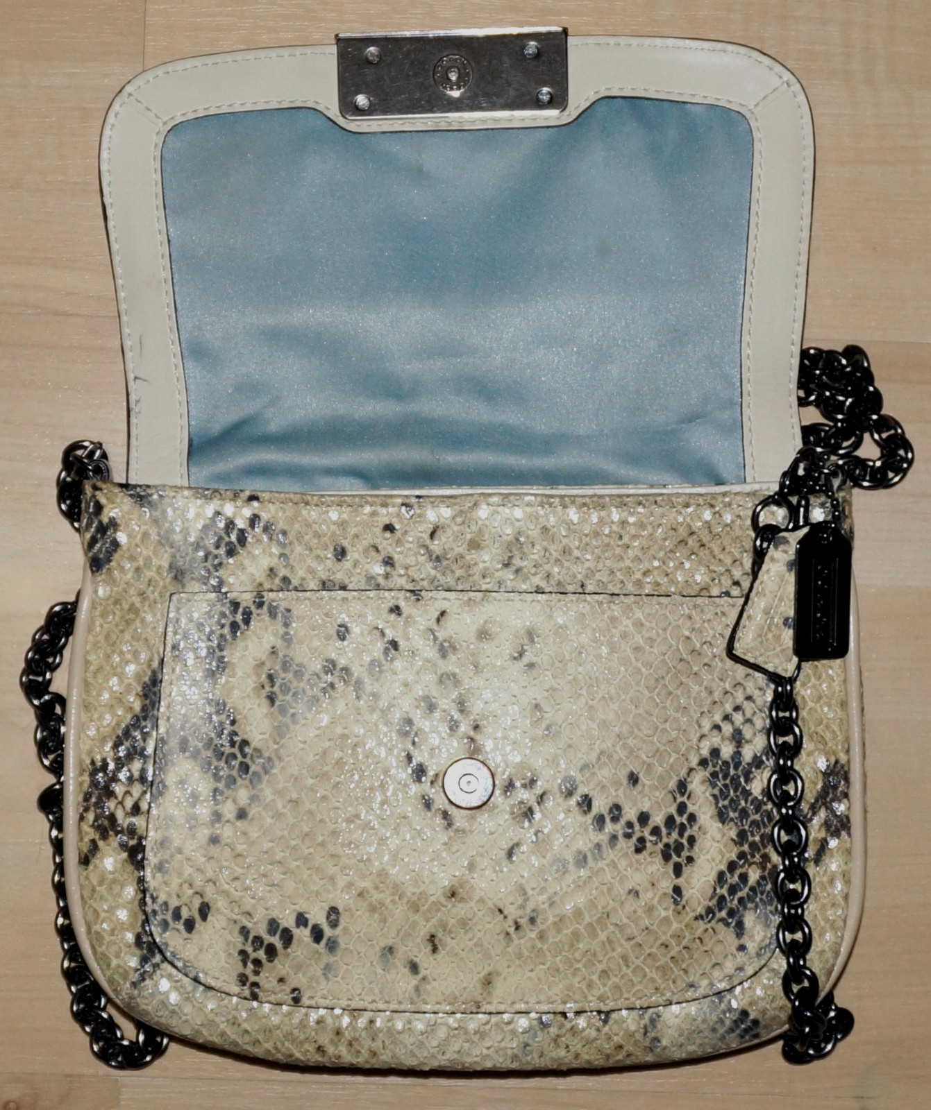 COACH Python Textured Leather KRISTIN CONVERTIBLE… - image 6