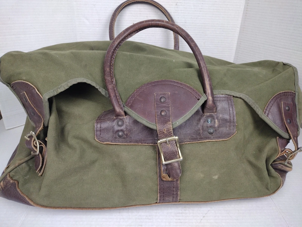 vintage army duffle bag products for sale | eBay