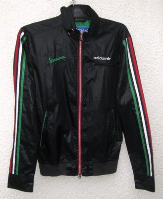 Adidas Vespa Driving Regen Wind Jacke schwarz M Rarität Neuwertig  Absolute Rare