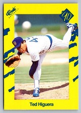 1990 Classic Update Yellow Travel Edition - Ted Higuera - Brewers #T9